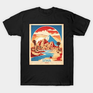 Siwa Oasis Egypt Vintage Travel Tourism T-Shirt